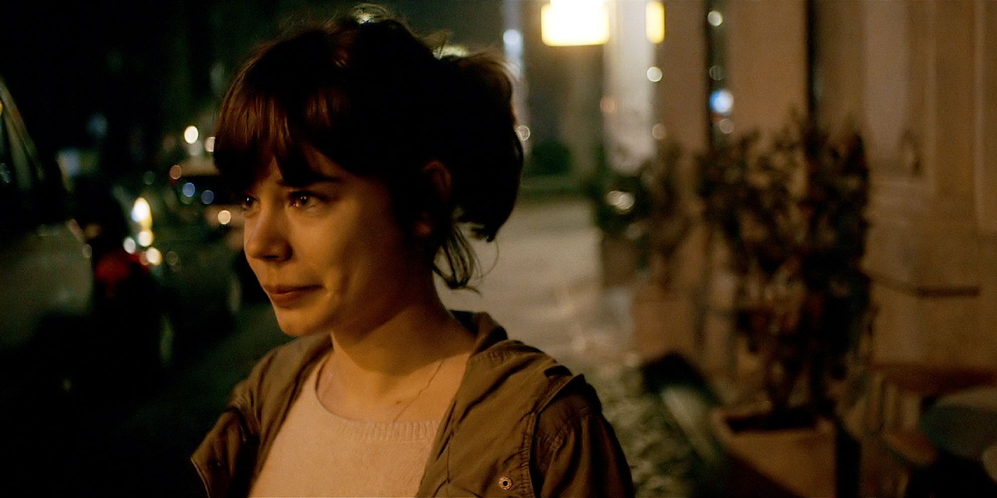 Laia Costa as Victoria in &lsquo;Victoria&rsquo; standing on the street.