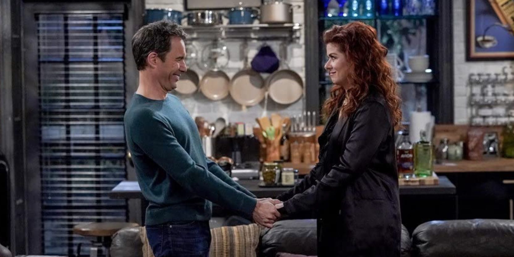 Eric McCormack and Debra Messing in 'Will & Grace'