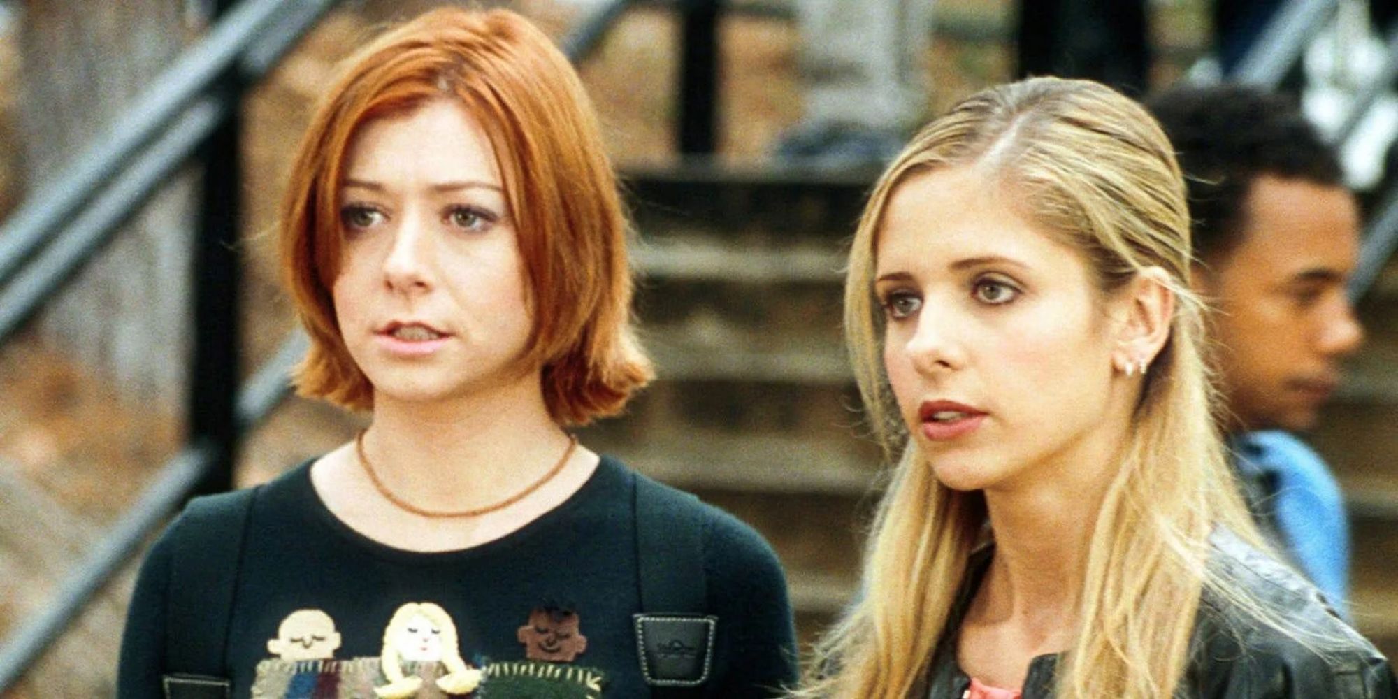 Willow et Buffy de Buffy contre les vampires