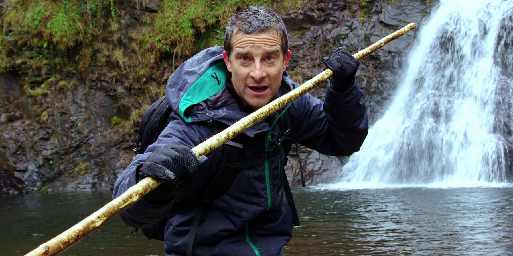 Bear Grylls dans 'You vs. Wild'.