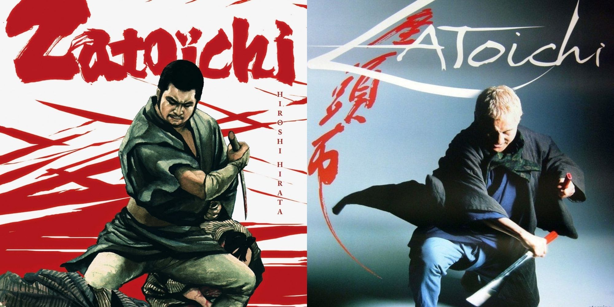 Zatouichi manga and live-action