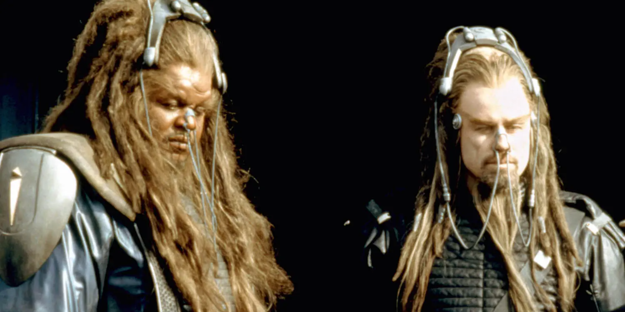 John Travolta and Forest Whitaker in 'Battlefield Earth'