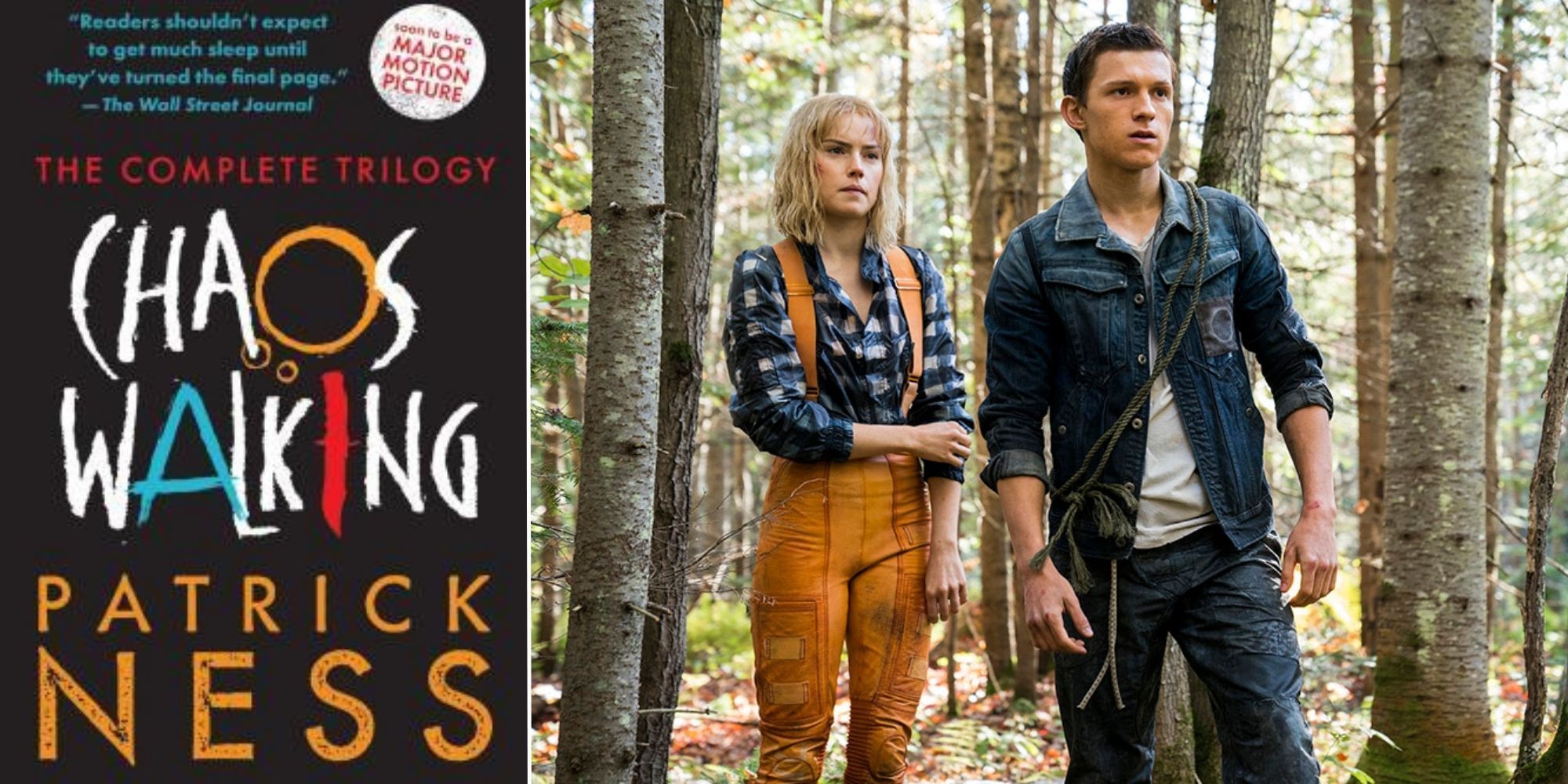 Patrick Ness' Chaos Walking YA novel and the movie adaptation