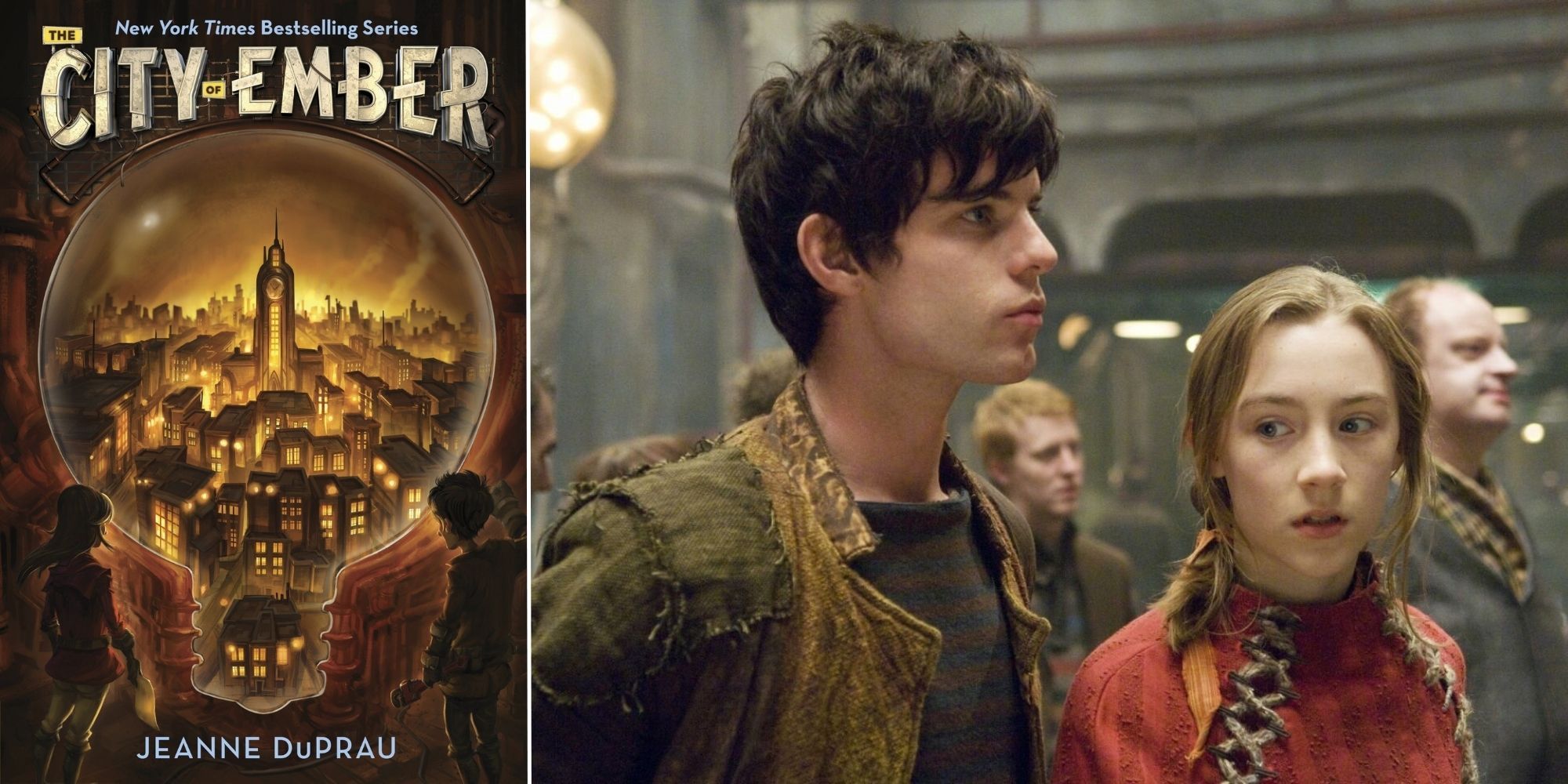 Jeanne DuPrau's City of Ember YA novel and the movie adaptation