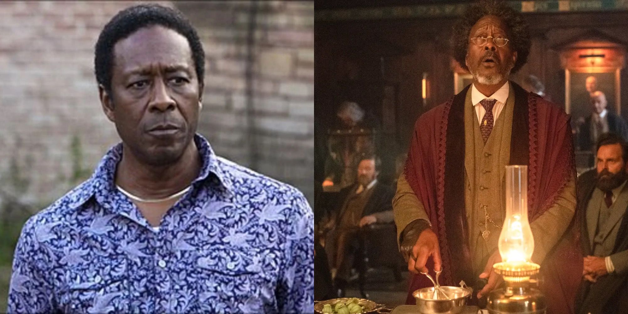 Clarke Peters in The Wire and True Detective 