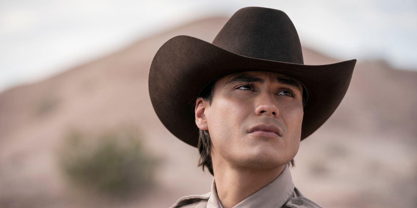 Kiowa Gordon as Jim Chee in Dark Winds Season 1