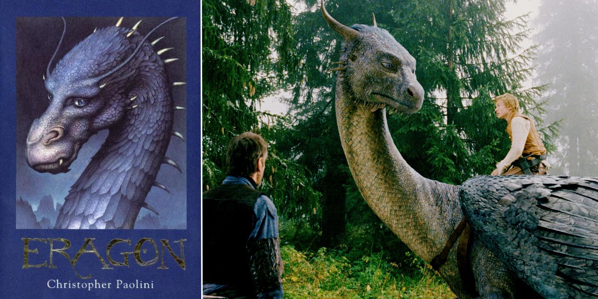 Christopher Paolini's Eragon YA novel and the movie adaptation