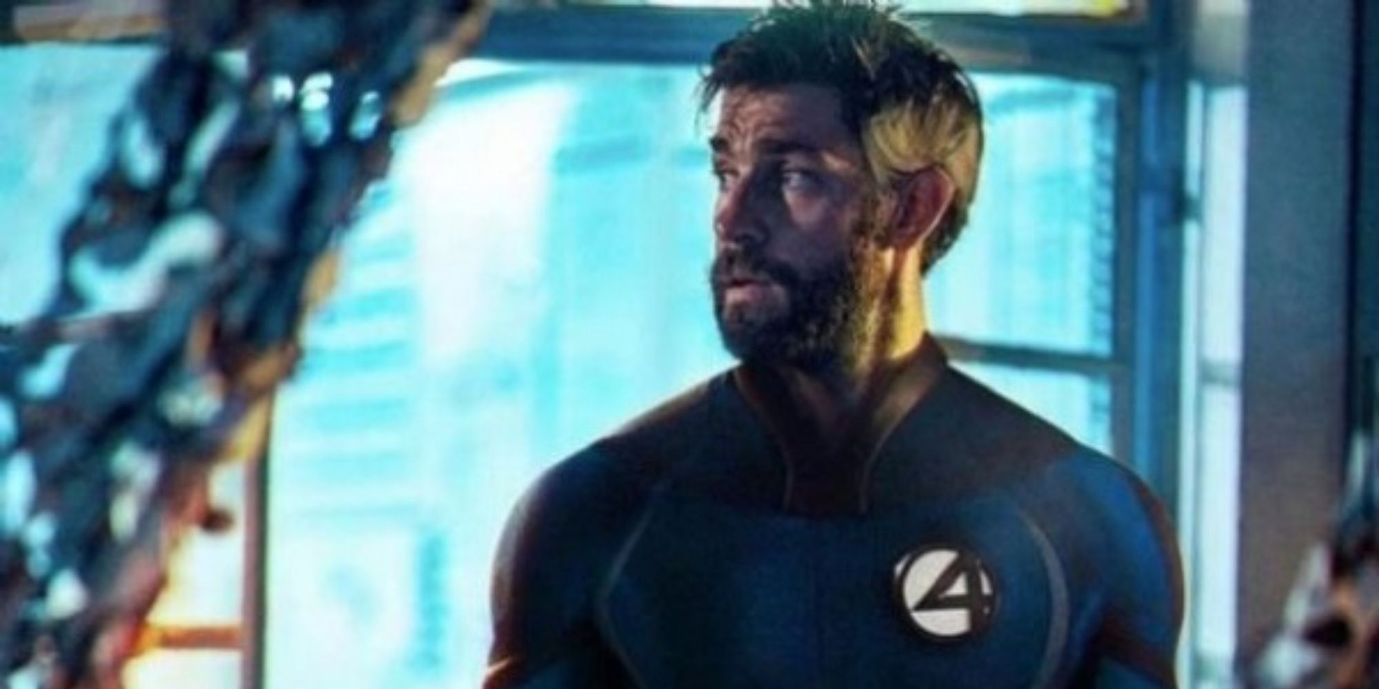 Fan creation of John Krasinski as Mr. Fantastic