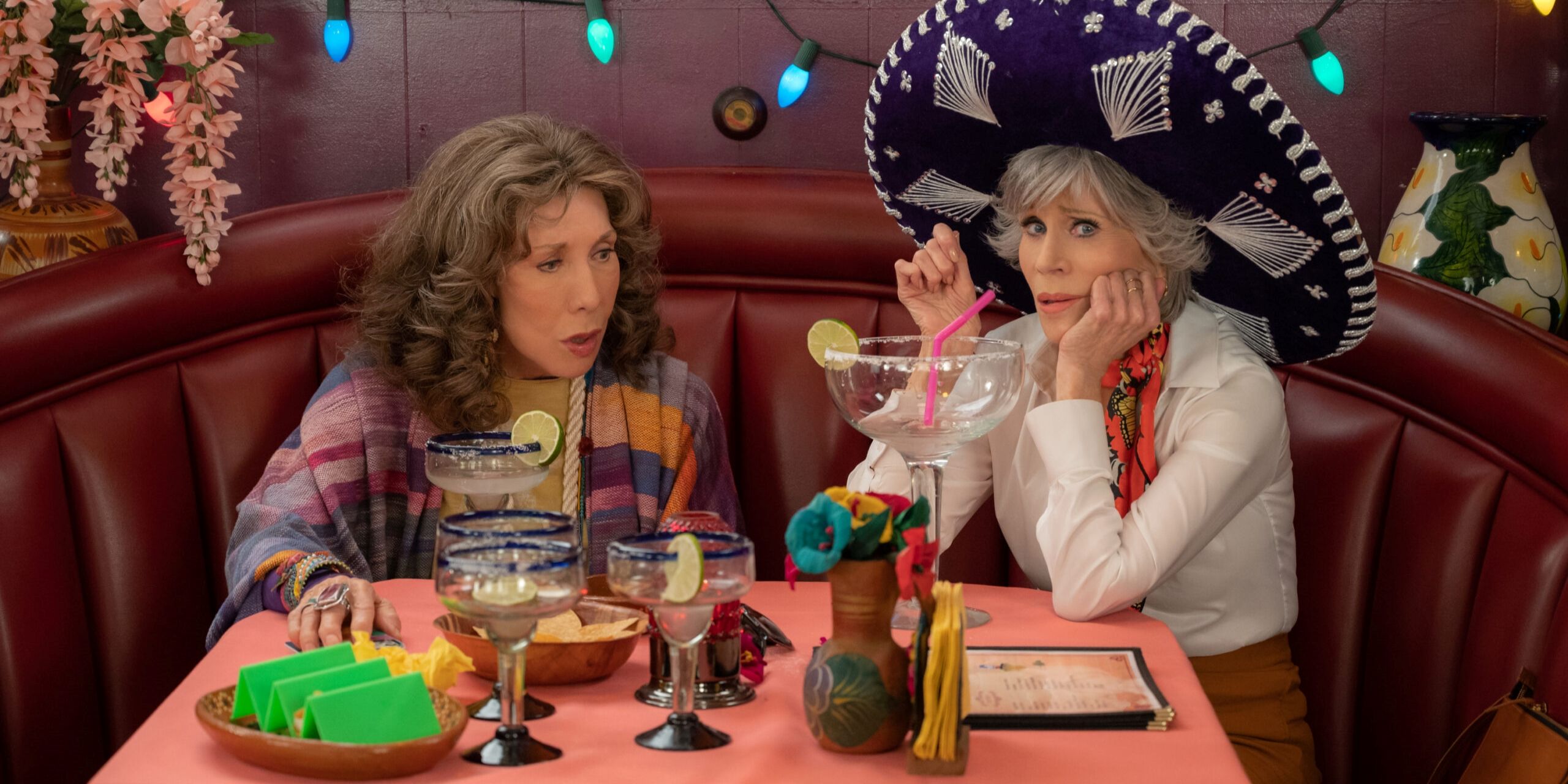 grace and frankie mexican sombrero margarita
