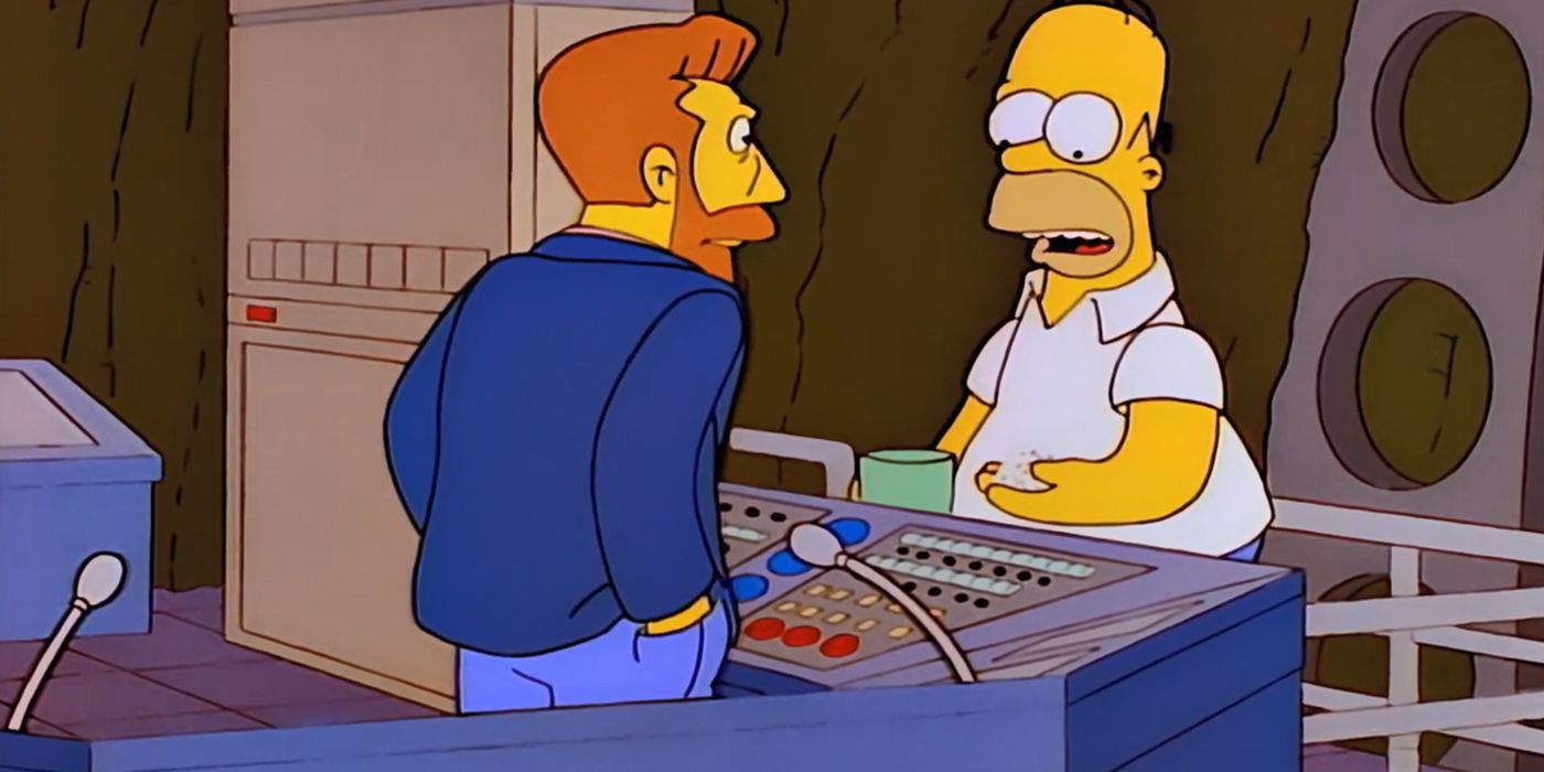 Hank Scorpio Albert Brooks Homer in James Bond Simpsons parody