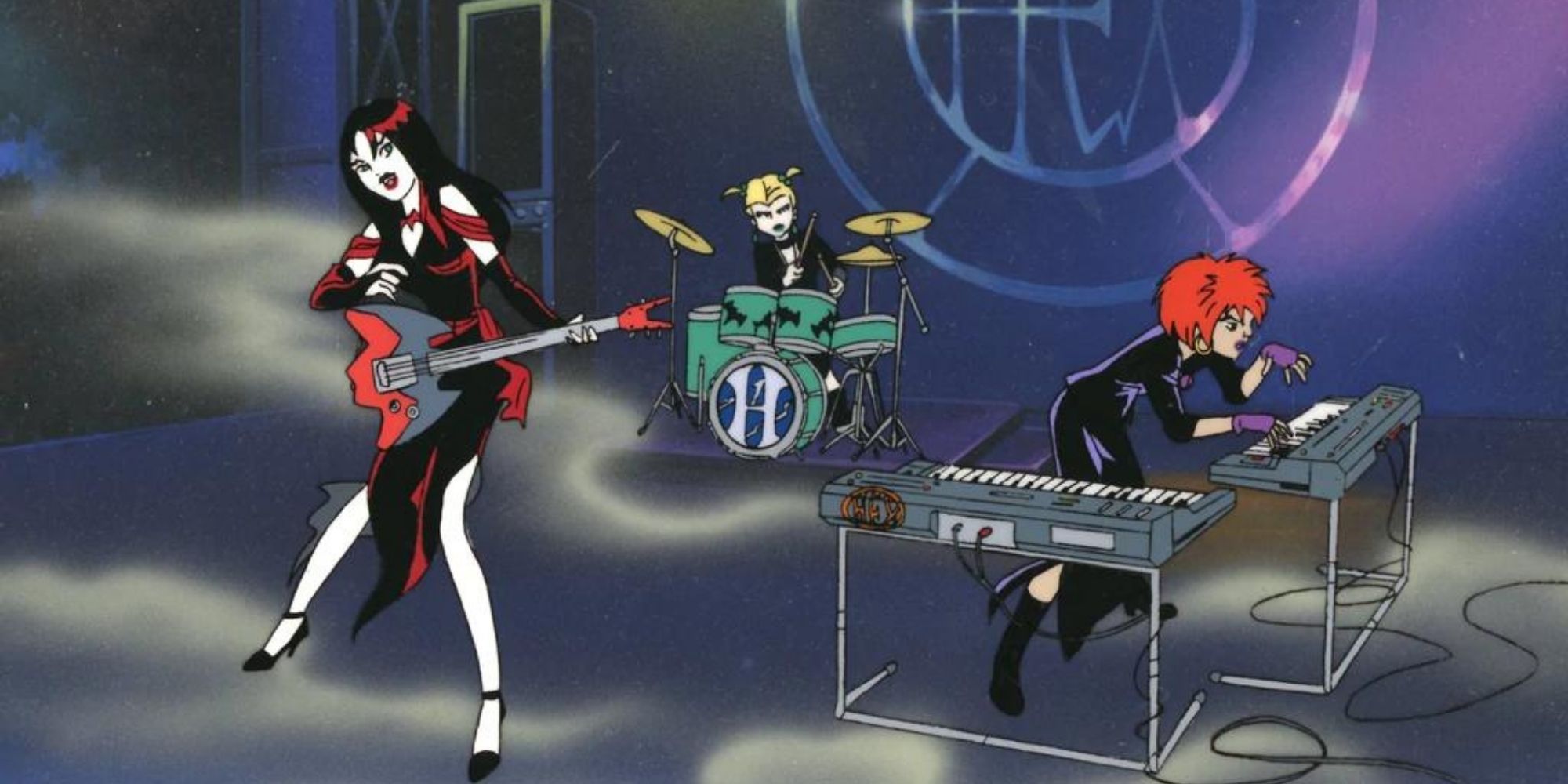 The Hex Girls concert in Scooby Doo and the Witch's Ghost