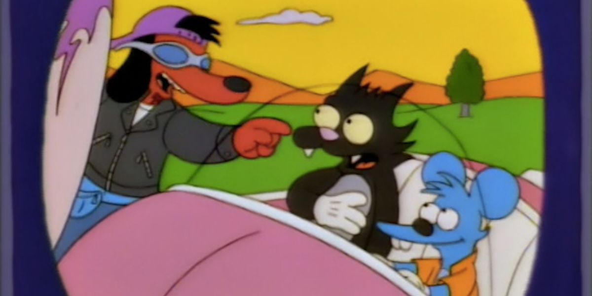 homer itchy and scratchy and poochie