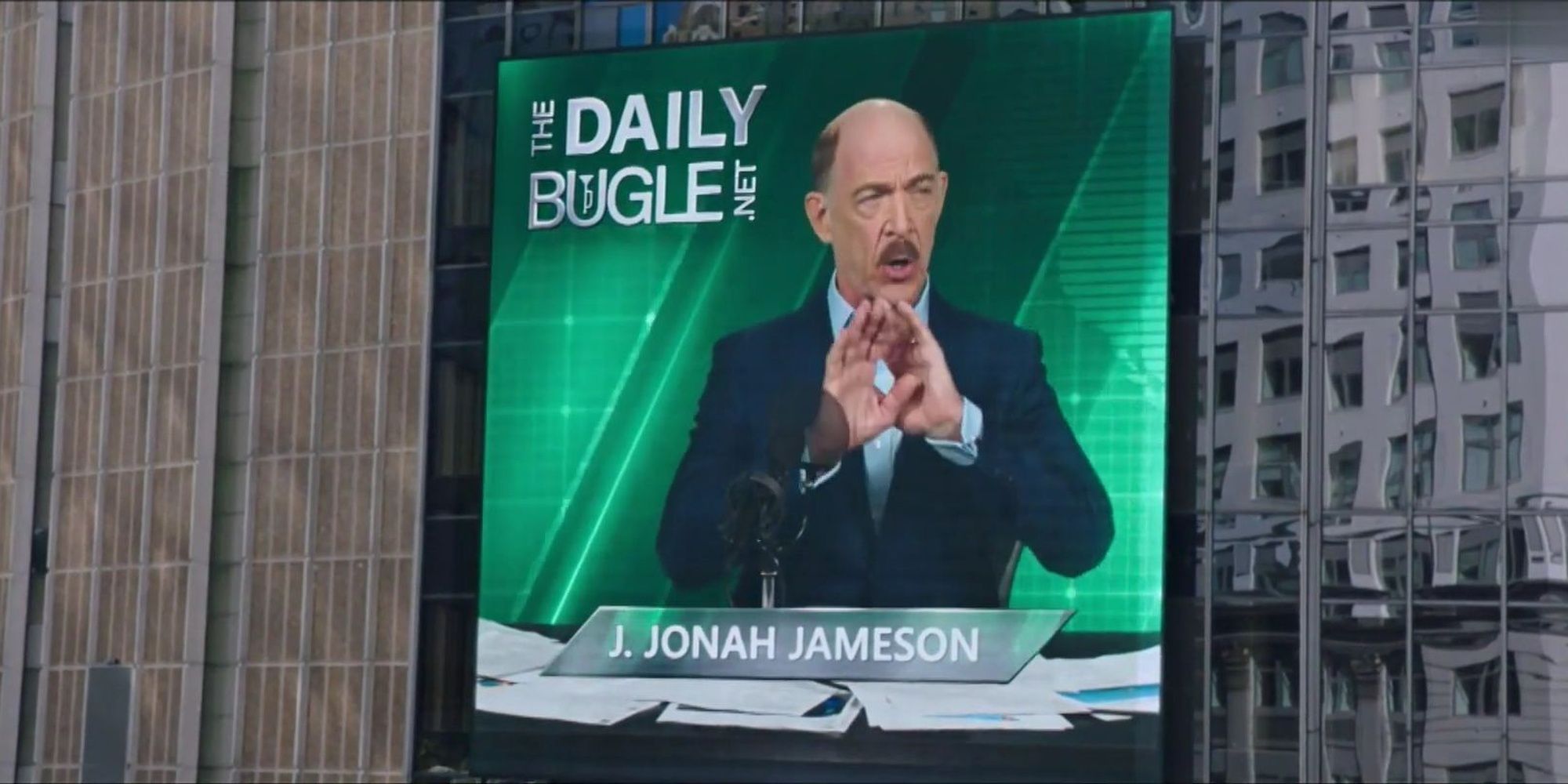 j jonah jameson in far from home on the big screen