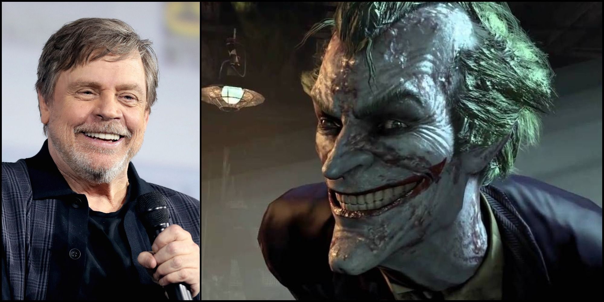 Mark Hamill voices the Joker in the 'Batman: Arkham' series