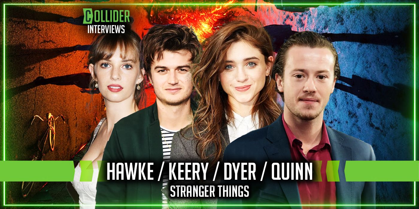 Stranger Things Natalia Dyer, Maya Hawke, Joe Keery, Natalia Dyer, Joseph Quinn social 