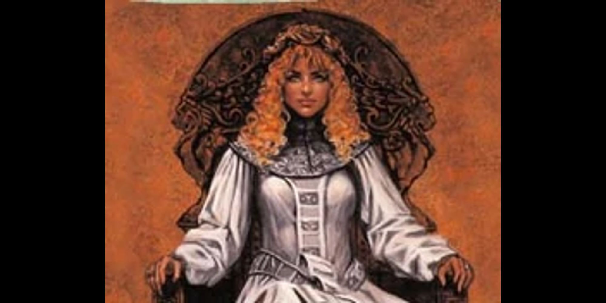 Morgase as she appears in the Wheel of Time CCG