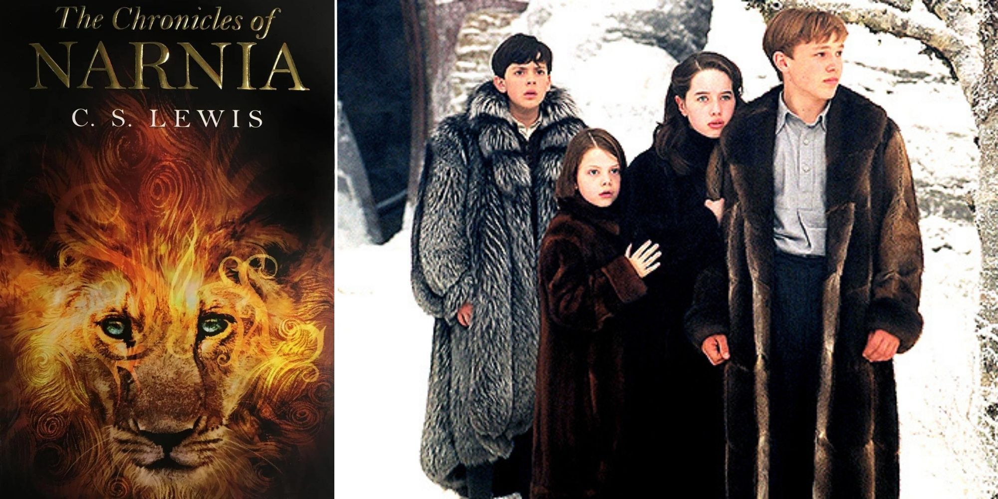 C.S. Lewis' Narnia YA novel and the movie adaptation