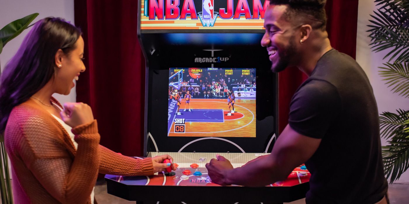 NBA Jam Shaq Edition Arcade Cabinet Available For Preorder From Arcade1Up