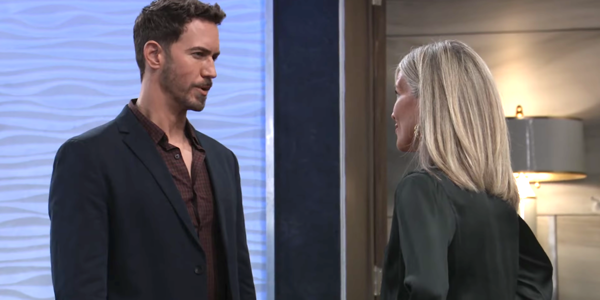 Wes Ramsey and Laura Wright on General Hospital