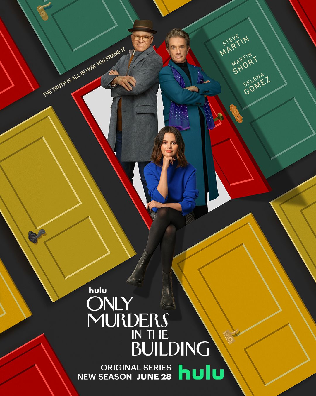 only murders in the building season 2 poster