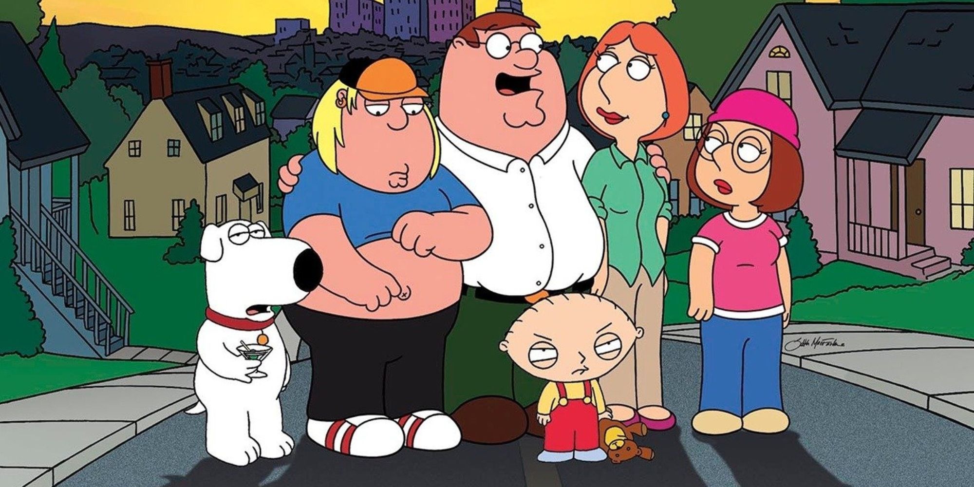 The entire Family Guy family