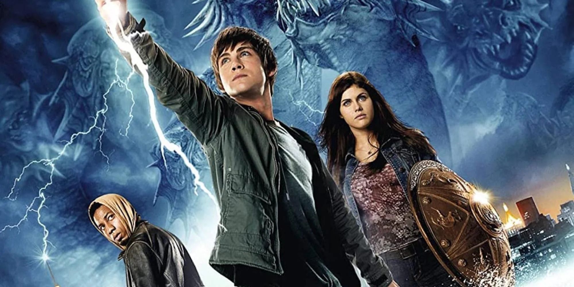 Promotional image for 'Percy Jackson and the Lightning Thief' (2010)