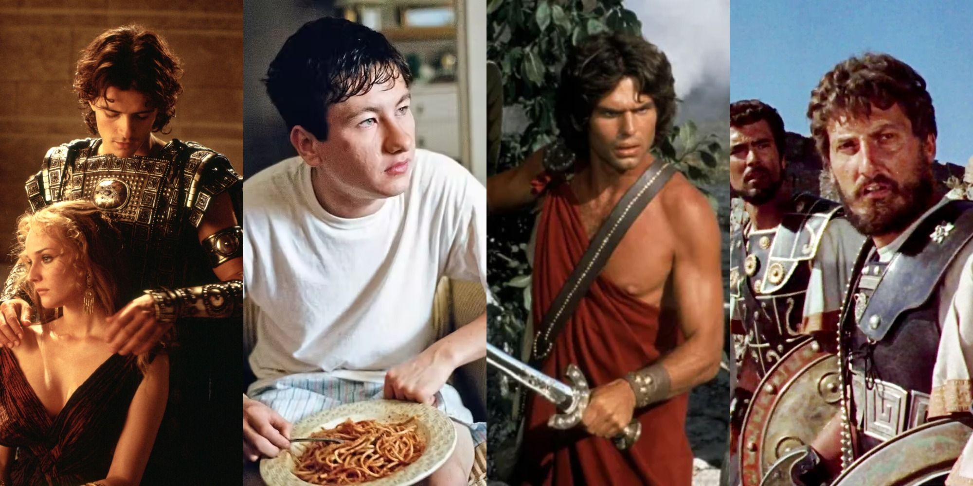 Greek Mythology Films Collage