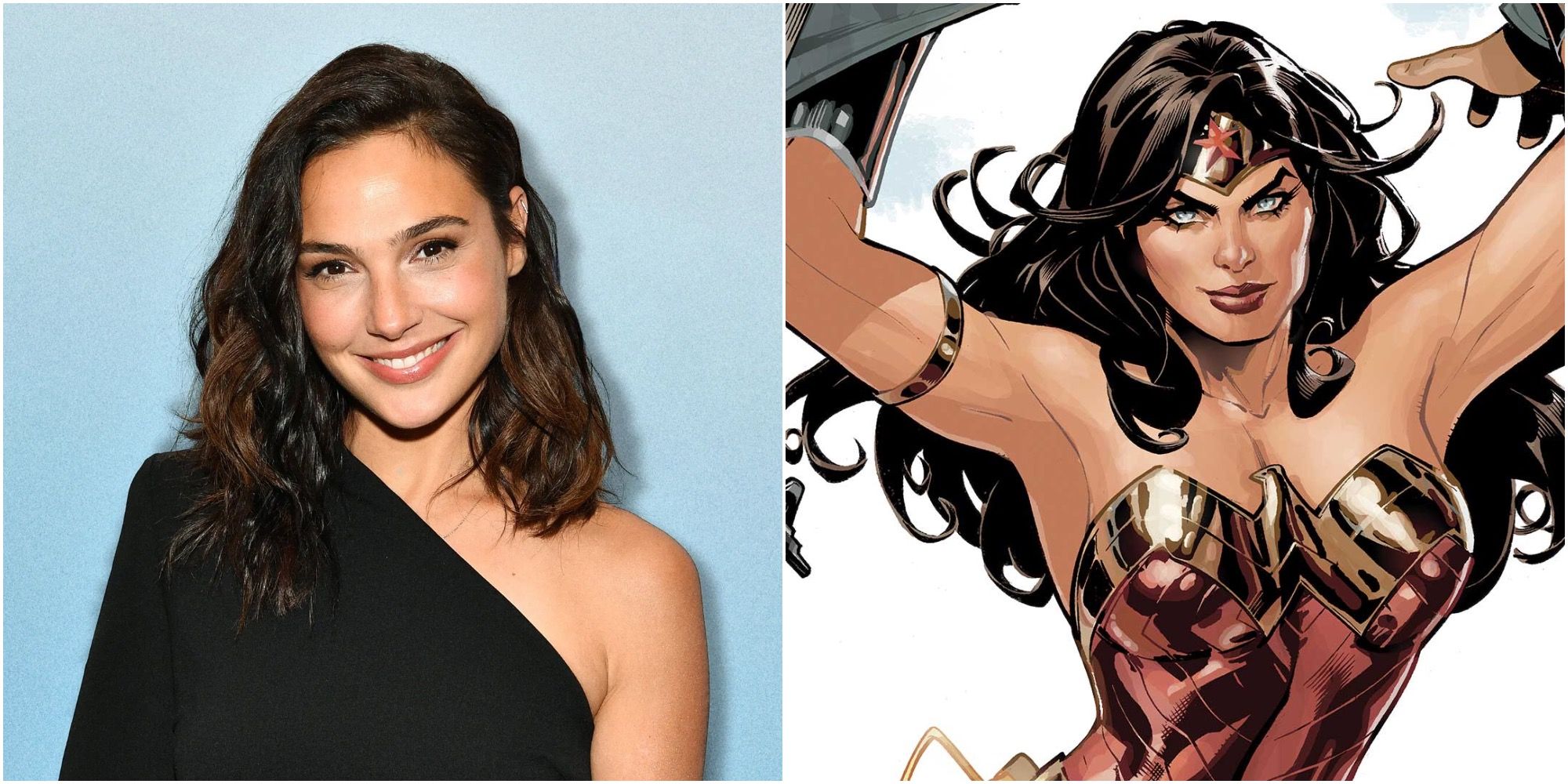 Gal Gadot and Wonder Woman in the comics