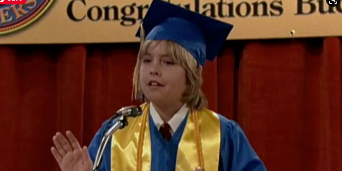 Cole Sprouse in Suite Life of Zack and Cody Graduation Episode