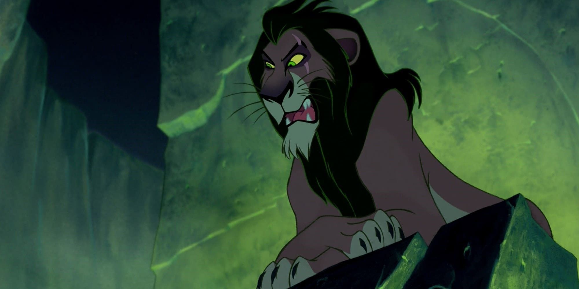 Scar appears in The Lion King (1994)
