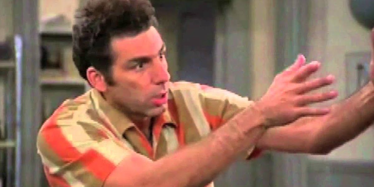 Michael Richards nel ruolo di Cosmo Kramer in Seinfeld