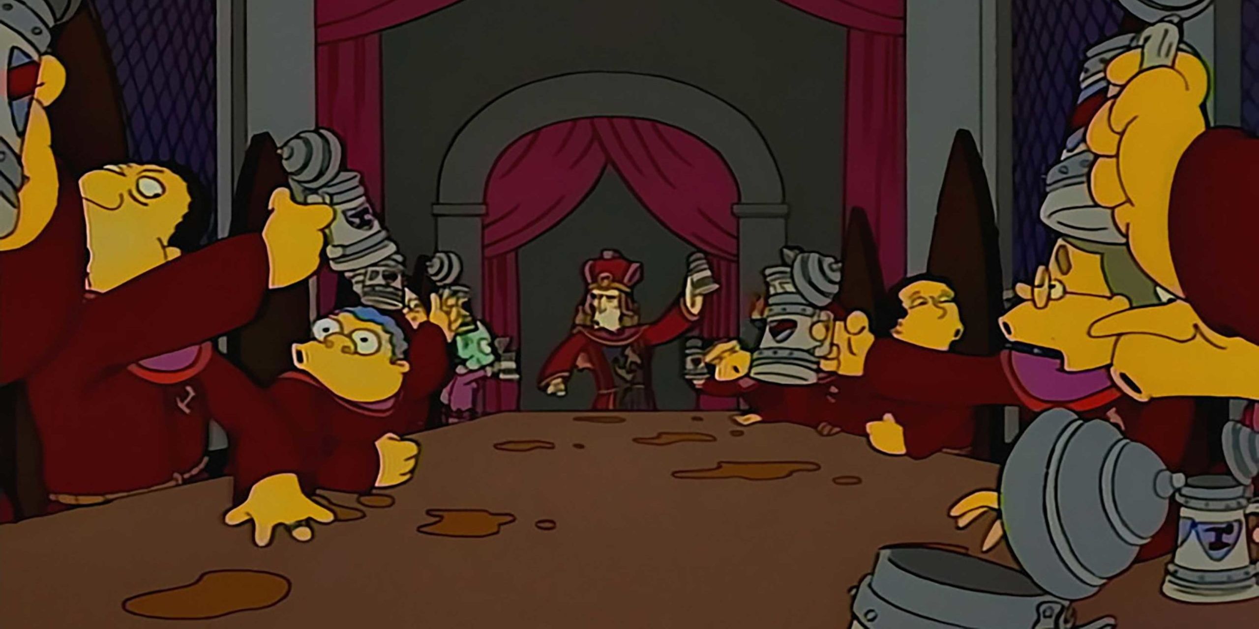 simpsons season six stonecutters table song