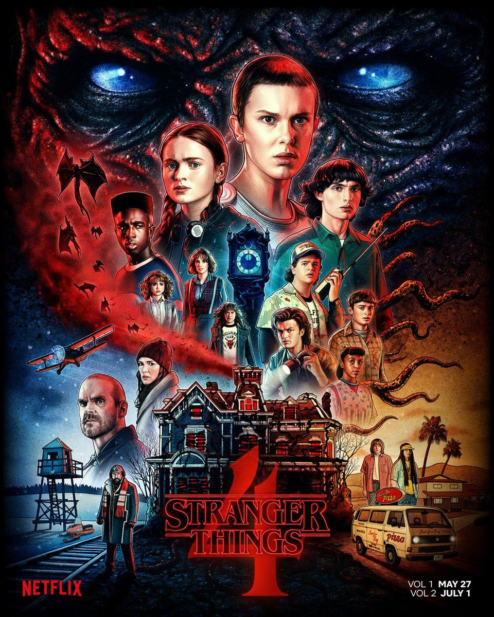 stranger things 4 poster