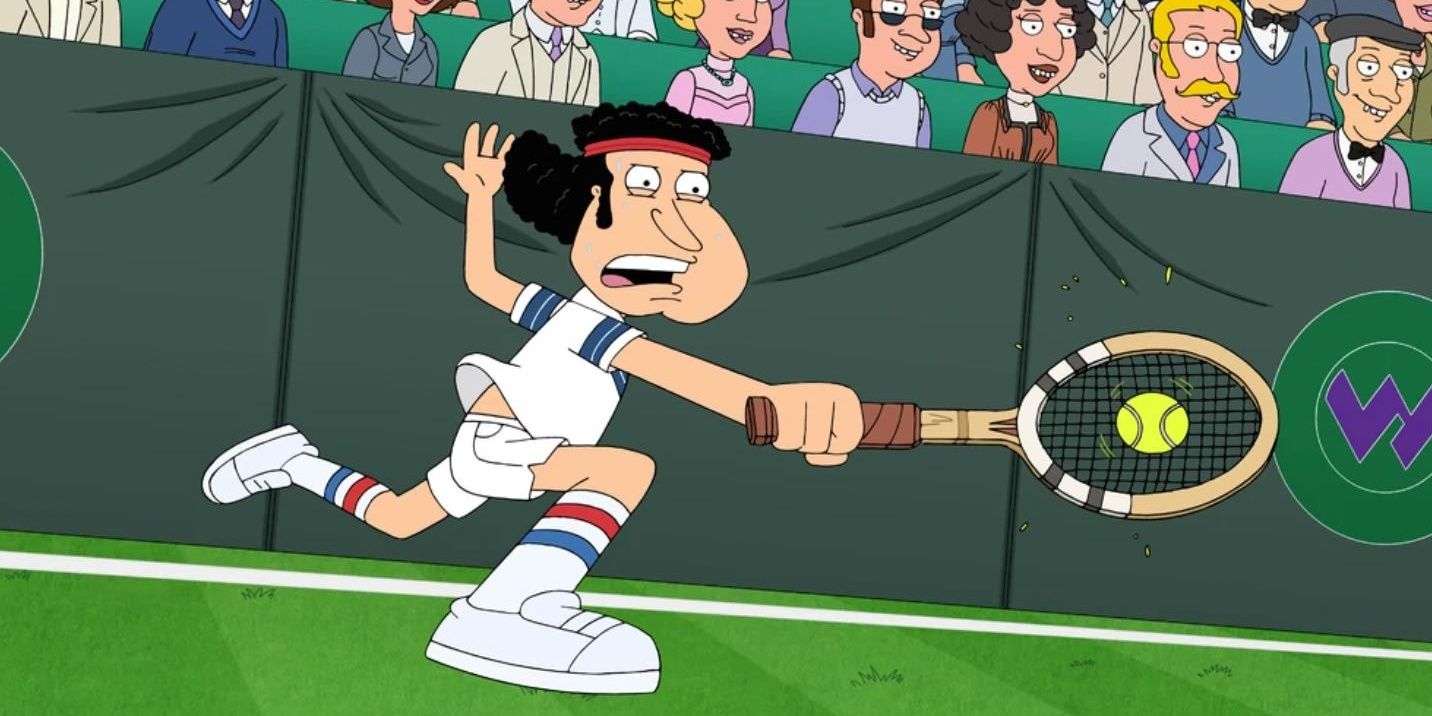 family guy, quagmire playing tennis