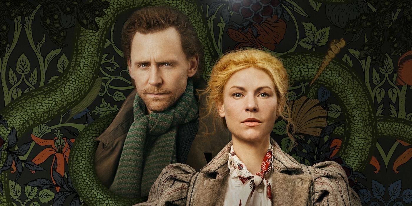 Tom Hiddleston como Will Ransome e Claire Danes como Cora Seaborne em The Essex Serpent