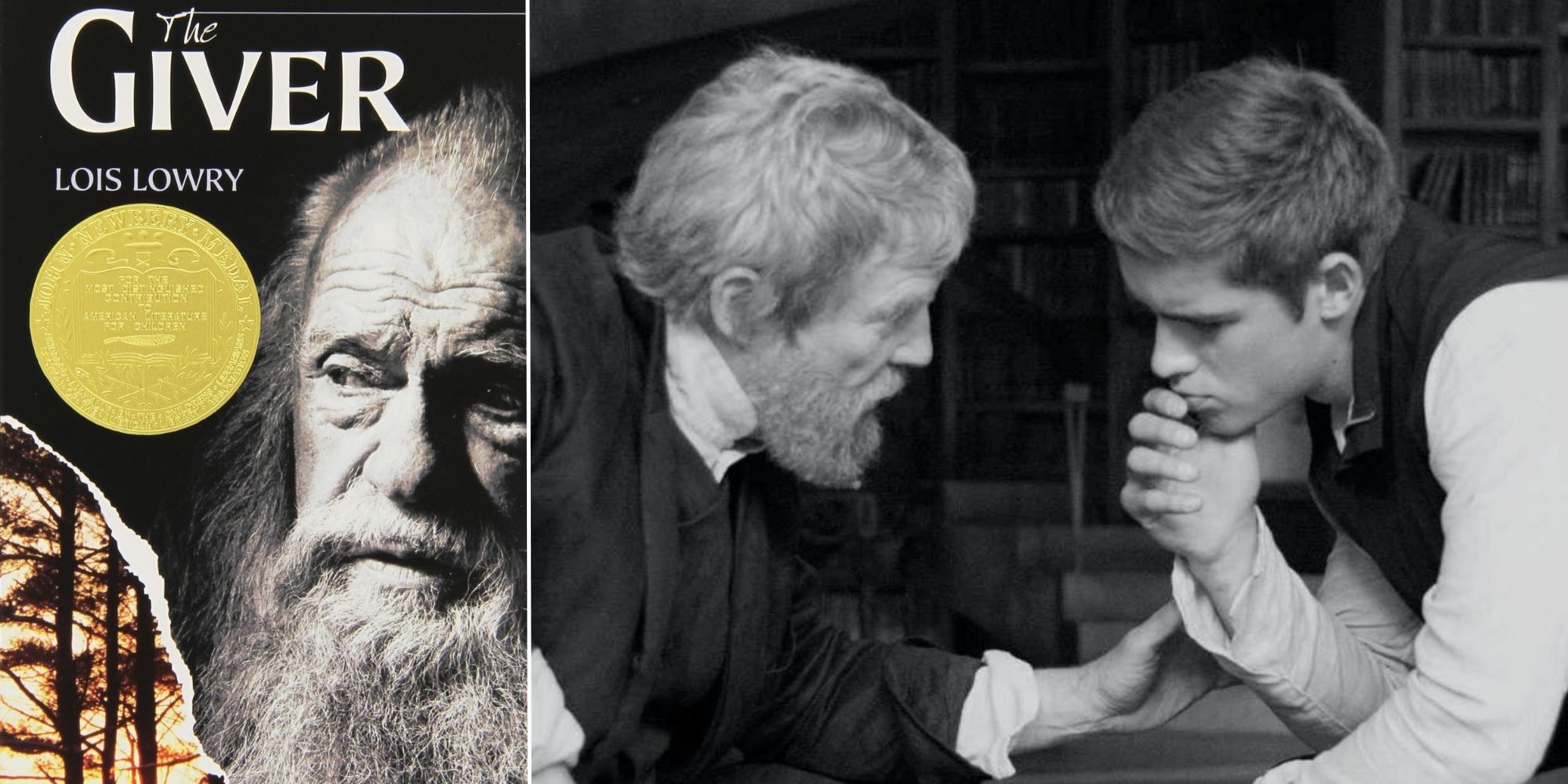 Lois Lowry's The Giver YA novel and the movie adaptation