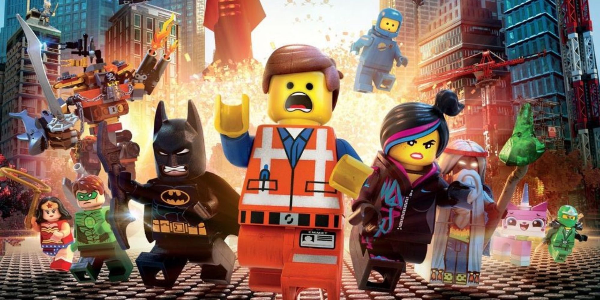 Toy crossovers in the Lego Movie