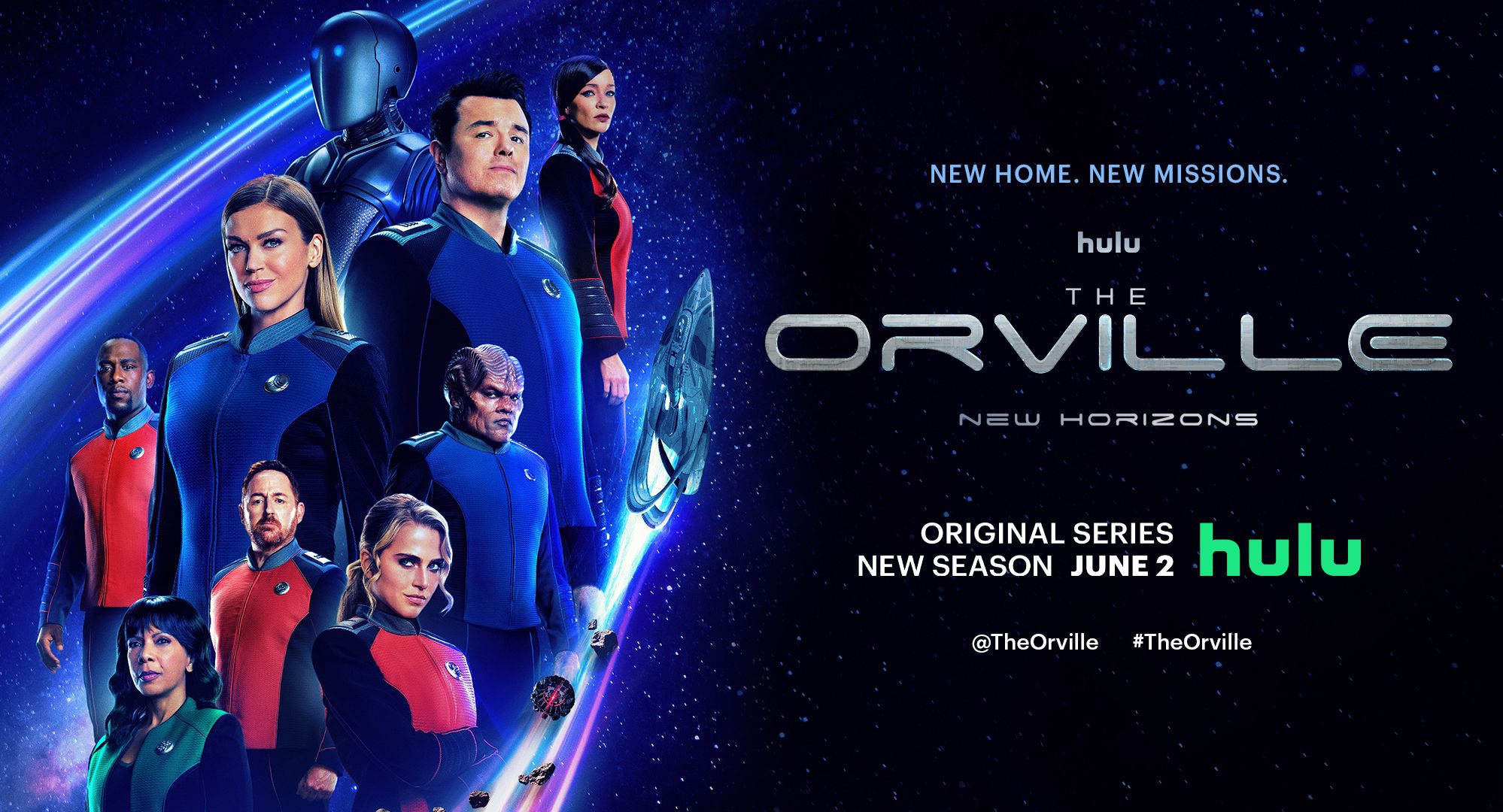 the orville new horizons poster