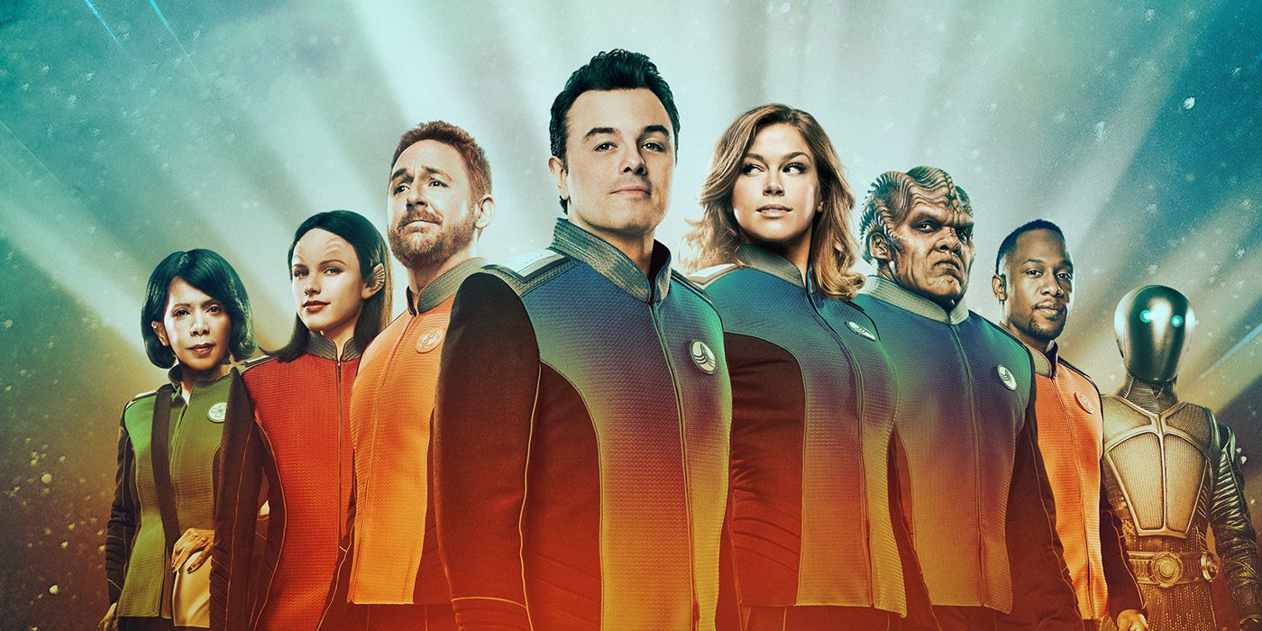 The main characters of The Orville