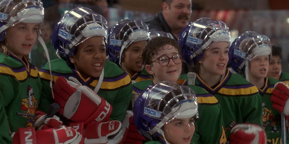 The team from The Mighty Ducks
