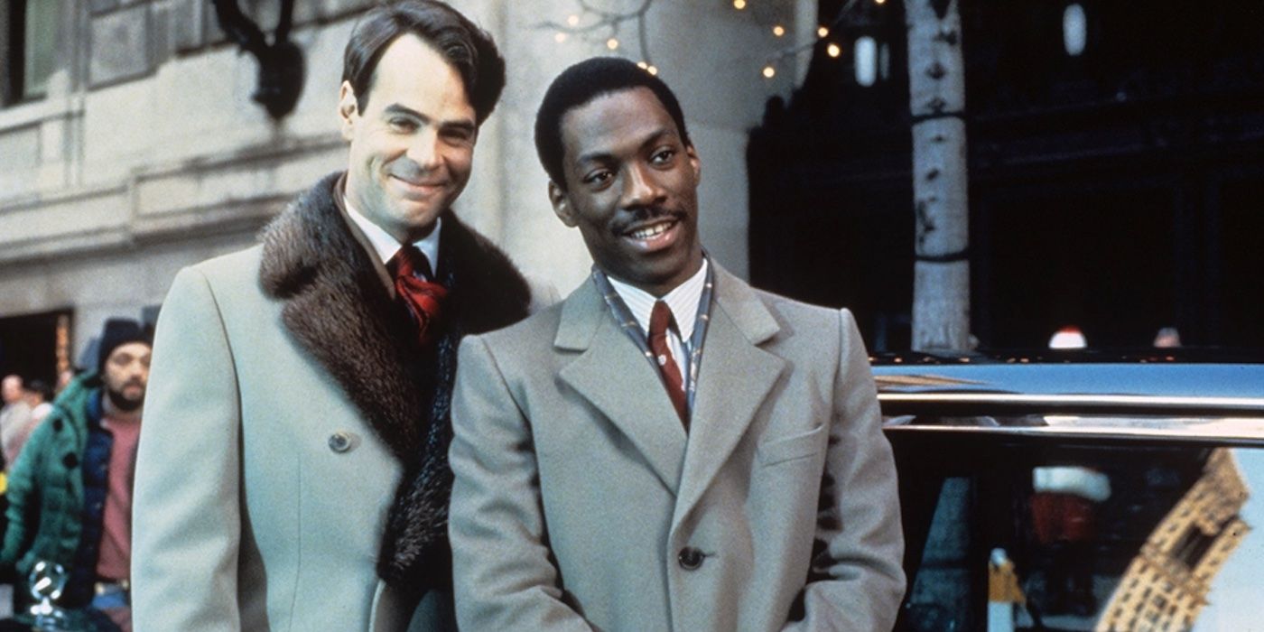 Eddie Murphy and Dan Aykroyd in Trading Places.