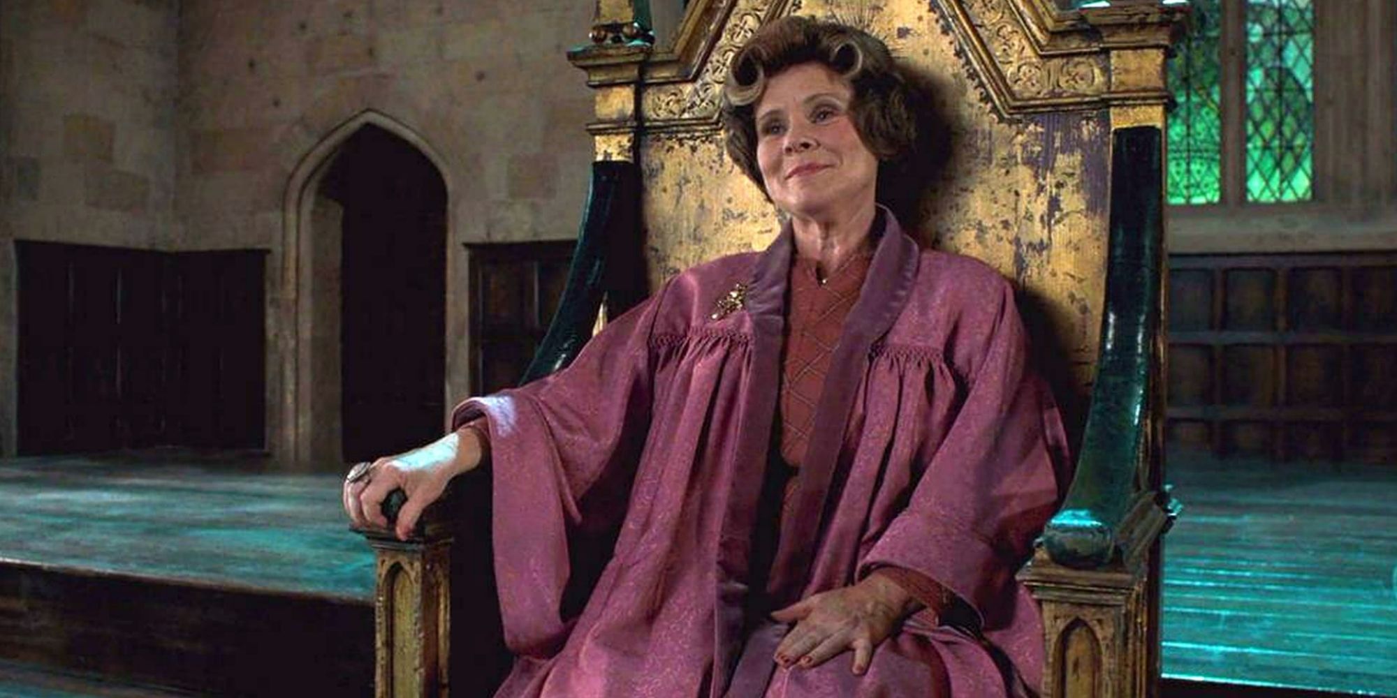 Dolores Umbridge takes over Hogwarts