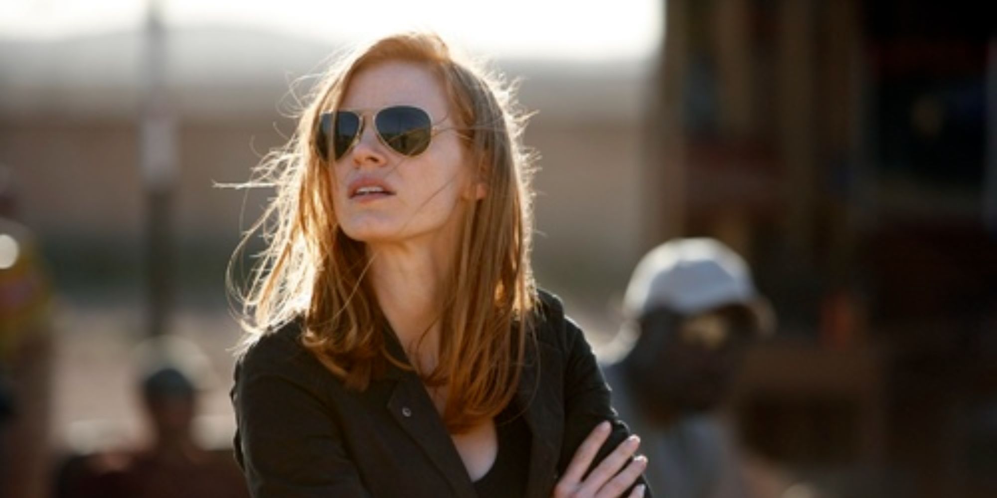 Jessica Chastain as Maya in Zero Dark Thirty