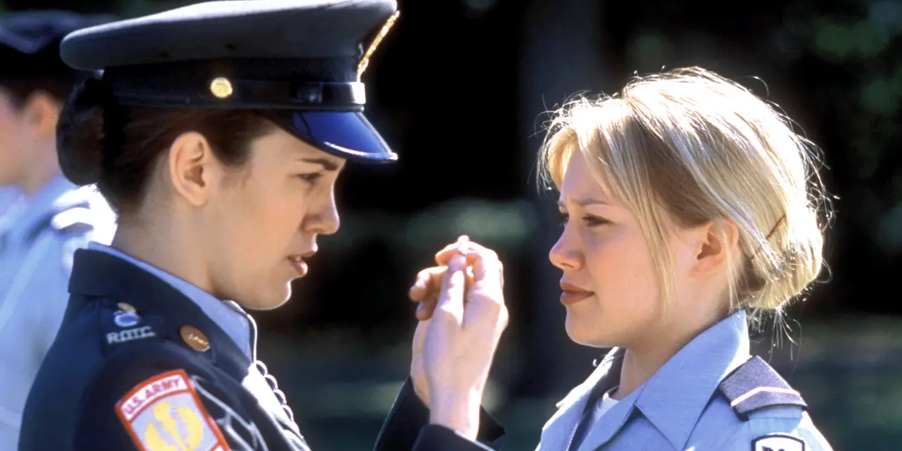 Hilary Duff and Christy Carlson Romano in Cadet Kelly