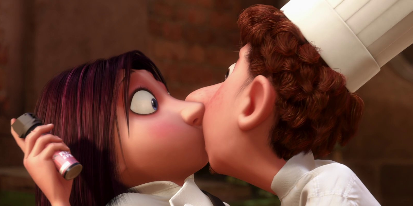 Linguini and Colette in Ratatouille