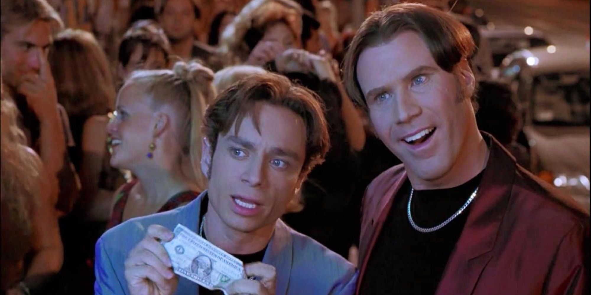 Will Ferrell and Chris Kattan at the club in A Night at the Roxbury.