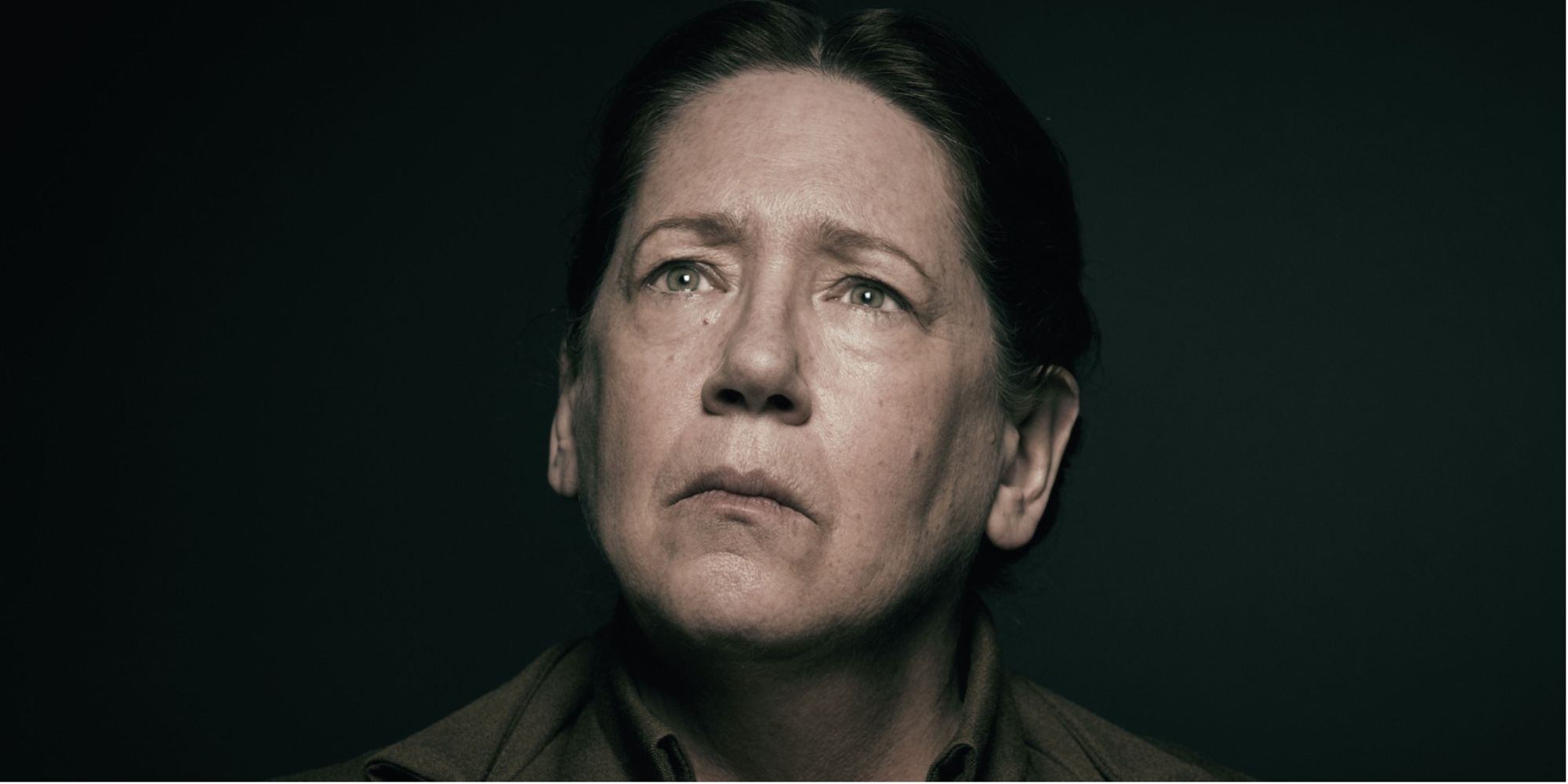 Aunt Lydia looking concerned