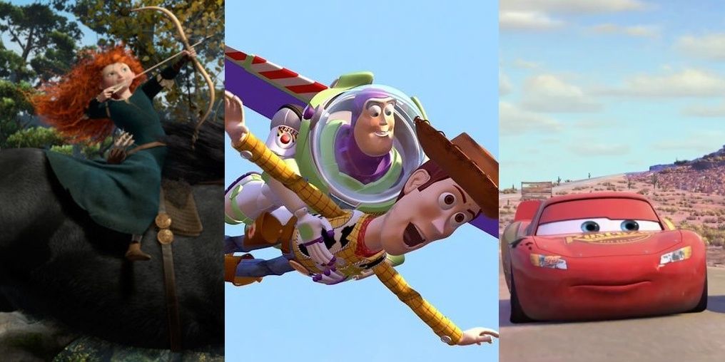 Brave, Toy Story, Cars