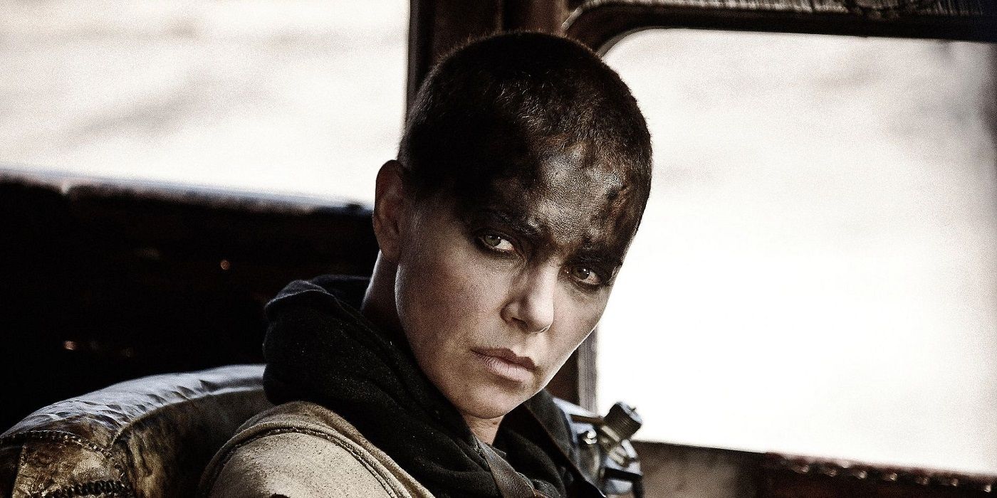 Charlize Theron ในบท Furiosa ใน Mad Max_ Fury Road