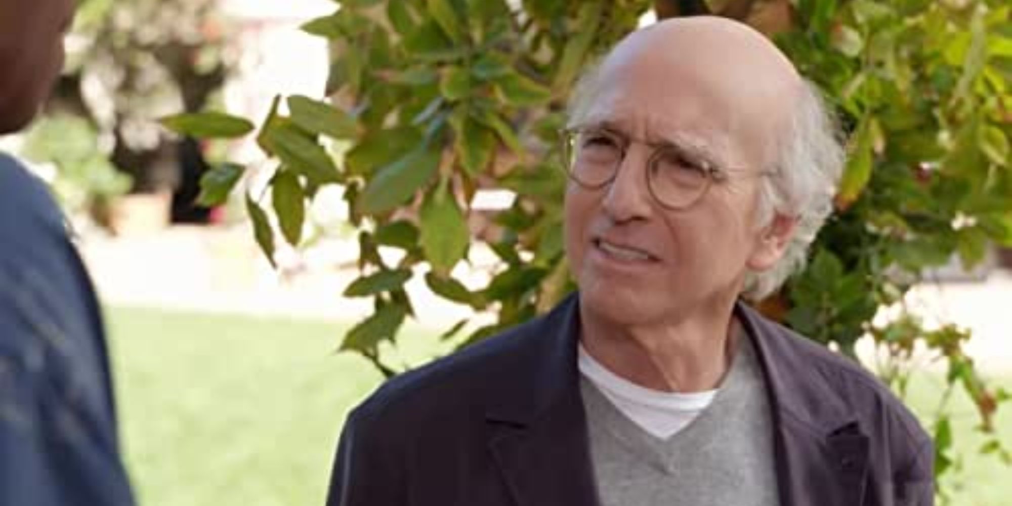 Larry David puzzled in Curb Your Enthusiasm